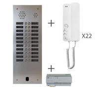 Kit Audio 2R 22Bp 2 Voice Programmé - Urmet Kits audio 2Voice KA83/222