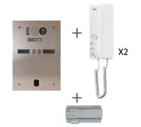 Kit Audio 2R 2Bp 2 Voice Programmé - URMET KA83/202