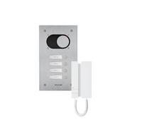 Kit Audio 4 Bp, Platine Switch + Combiné Audio - COMELIT KIXA0104