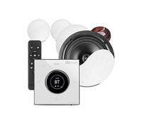 Power Dynamics B100W Kit Audio Encastrable BT 4x 25W Plafond - Blanc