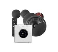 Kit Audio Encastrable Power Dynamics B100W - 4x 25W - 4 Enceintes Plafond 6.5" - BT - Noir
