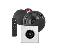 Power Dynamics B50W Kit Audio Encastrable BT avec Amplificateur et Enceintes Plafond 2x25W - Noir