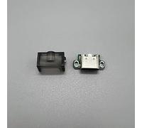 Kit audio et Power Mod robuste de type C avec housse anti-poussière pour Game Boy pour système Advance Sp Finition blanche Design portable léger (couvercle noir)