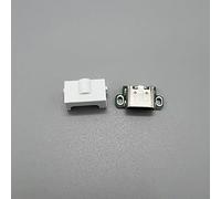 Kit audio et Power Mod robuste de type C avec housse anti-poussière pour Game Boy pour système Advance Sp Finition blanche Design portable léger (couvercle blanc)