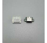 Kit audio et Power Mod robuste de type C avec housse anti-poussière pour Game Boy pour système Advance Sp Finition blanche Design portable léger (capuchon fluorescent)