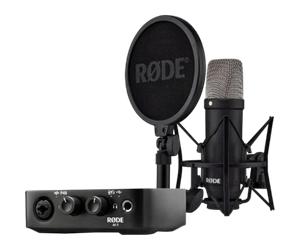 Kit Audio Røde NT1 Signature + AI-1 - Microphone à condensateur - Noir