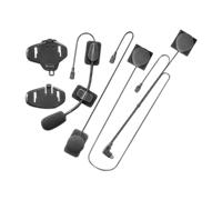 Interphone Cellularline Kit Audio Conector Flat Set Noir