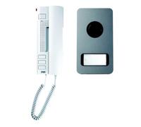 Kit Audio - Urmet - Mikra Alu 2 Fils - Filaire - 1 Poste Utopia - Aluminium IP44