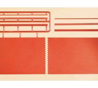 Kit Auhagen 44630 N 4 Murs En Brique Avec Frise Enfoncée Versions