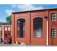 Kit Auhagen 80509 HO MURS 2342N FENÊTRES INDUSTRIELLES Rouges (4 Pcs)