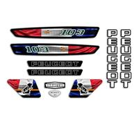 Kit Autcollants 103 MVL Drapeau pour décorer Votre mobylette Peugeot comme à l'époque