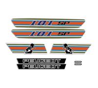 Kit Autcollants pour décorer Votre mobylette Peugeot 101 SP comme à l'époque