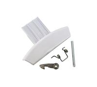 Kit authentique pour poignée de porte authentique pour Indesit C00259409 et séries HV7/WDD/WDF/WMD/WMF/WML - Blanc