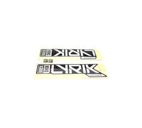 Kit autocollant fourche vélo Rockshox Lyrik Ultimate Argenté