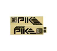 Kit autocollant fourche vélo Rockshox Pike Ultimate Flight Noir