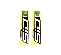 Kit autocollant fourche vélo Rockshox ULtimate 29 Gloss Noir