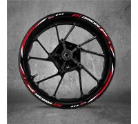Kit Autocollant Roues Kit Complet D'autocollants Réfléchissants pour Jantes De Moto pour Yamaha TRACER900GT Tracer 900GT 900 GT Stickers Jante Moto(Couleur 2)