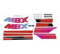 Kit Autocollants Compatible Avec Avecmoto Classique Honda Mbx Bleu