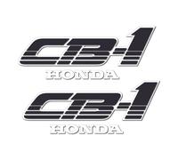 Kit Autocollants Compatible Avec Moto De Route Honda Cb1 400 Nc27 1989 Rouge