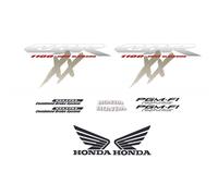 Kit Autocollants Compatible Avec Moto De Route Honda Cbr 1100xx 1997-2004 Super Blackbird Blanche