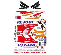 Kit Autocollants Compatible Avec Moto De Route Honda Cbr 600rr 1000rr Repsol 2007