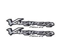 Kit Autocollants Compatible Avec Moto Trail Honda Varadero Xl 1000v 03 04 D'argent