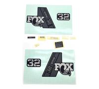 Kit autocollants Fox Racing 2021 32 SC P-S Gris