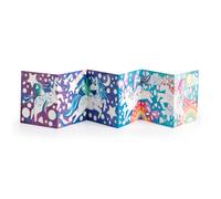 Kit Autocollants Magiques - Affiche Licornes Et 200 Stickers Pailletés Multicolor TU