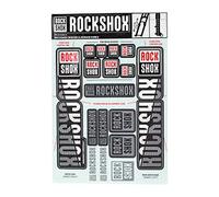 RockShox 11.4318.003.515 Lot d'autocollants Double Couronne Blanc 35 mm Pièces de Rechange Unisexe, 35mm Standrohre und Doppelbrücke