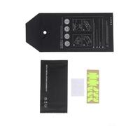 Kit Autocollants PVC 17.5cm pour DJI pour mavic 4 Pro Kit Autocollants | Texture granulée, friction accrue, évite les erreurs d'installation, matériau PVC robuste(Green)