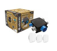 Kit Autocosy iH FLEX VMC auto intelligente plat 4 sanitaires (3 bouches LINES) - ATLANTIC - 412290