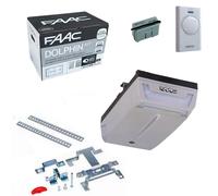 Kit automatisme portes de garages basculantes sectionnelles FAAC DOPLHIN 1056654