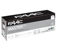 Kit Automazione Cancelli A 2 Battenti Max 2,5M Per Anta Master Kit Faac