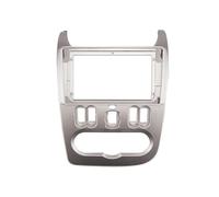 Kit Autoradio Cache-Radio pour Dacia pour Sandero pour Logan pour Duster 2010 2011 2Din Fascia Double Cadre Adaptateur CD Panneau Tableau De Bord Garniture Lunette