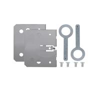 Kit Autoradio Cache-Radio Réaménagement Audio Stéréo D'autoradio 2 DIN, Installation Cage Métallique pour Série pour VW pour Jetta pour Golf pour Bora pour Polo