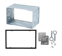 Kit Autoradio Cache-Radio Réaménagement Audio Stéréo D'autoradio 2 DIN, Installation Cage Métallique pour Série pour VW pour Jetta pour Golf pour Bora pour Polo