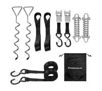 Kit auvent de remorque de voyage | Bâche imperméable | Prolonge la durée de vie pour tentes, trampoline, bâche, pique-nique, barbecue, rassemblements, sports