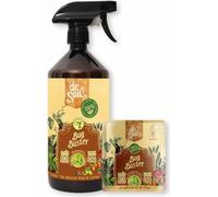 Kit avec Dr.Soil Bug Buster - insecticide naturel à base de bactéries utiles, d'huile de neem et d'huiles végétales en boîte d'un litre avec diffuseur + recharge concentrée, pour l'intérieur et l'exté