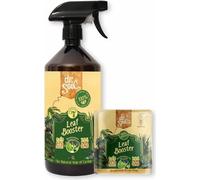 Kit avec Dr.Soil Leaf Booster - biostimulateur avec acides aminés pour la régénération des feuilles vertes en boîte de 1L avec diffuseur + recharge de concentré monodoses, pour l'intérieur et l'extéri