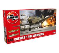 KIT AVION AIRFIX 1/48 CURTISS P 40B WARHAWK MODÉLISME VOITURE STATIQUE