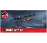 KIT AVION MILITAIRE AIRFIX 1/72 HEINKEL HE111 H 6 MODÈLE VOITURE STATIQUE