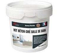 KIT B?TON CIR? - MURS SALLE DE BAINS DOUCHE ITALIENNE - 10 m? (en 2 couches) Caramel Marron - ARCANE INDUSTRIES
