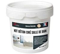 KIT B?TON CIR? - MURS SALLE DE BAINS DOUCHE ITALIENNE - 5 m? (en 2 couches) Creme Ivoire - ARCANE INDUSTRIES