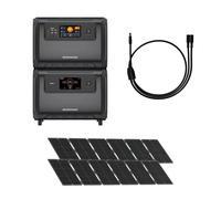 Kit Backup PME RUNHOOD ¿ 7,2 kWh + 400 W Solaire ¿ Alimentation Continue pour Entreprises