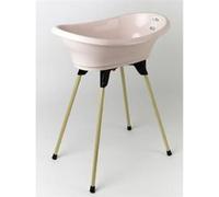 Kit baignoire bébé 3 en 1 THERMOBABY Vasco pieds pliants tuyau de vidange Rose poudré G