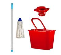 Kit Balai Espagnol Complet : Seau ménager + essoreur + Balai