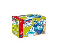 Kit balai & seau à essorage rotatif Express System + SPONTEX