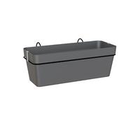 - Kit balcon Jardiniere capri re 50cm v2 anthracite 50,2 x 28,5 x h20 cm - 1,45l