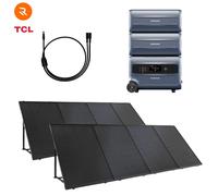 Kit Balcon Max RUNHOOD ¿ 7,2 kWh + 1600 W Solaire IP68 ¿ Solution Plug & Play Haute Performance