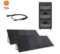Kit Balcon UltraMax RUNHOOD ¿ Centrale Solaire 10,8 kWh + 1600 W PV IP68 ¿ Plug & Play